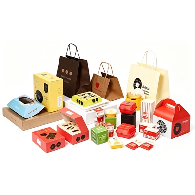 Printed Food Packing Boxes